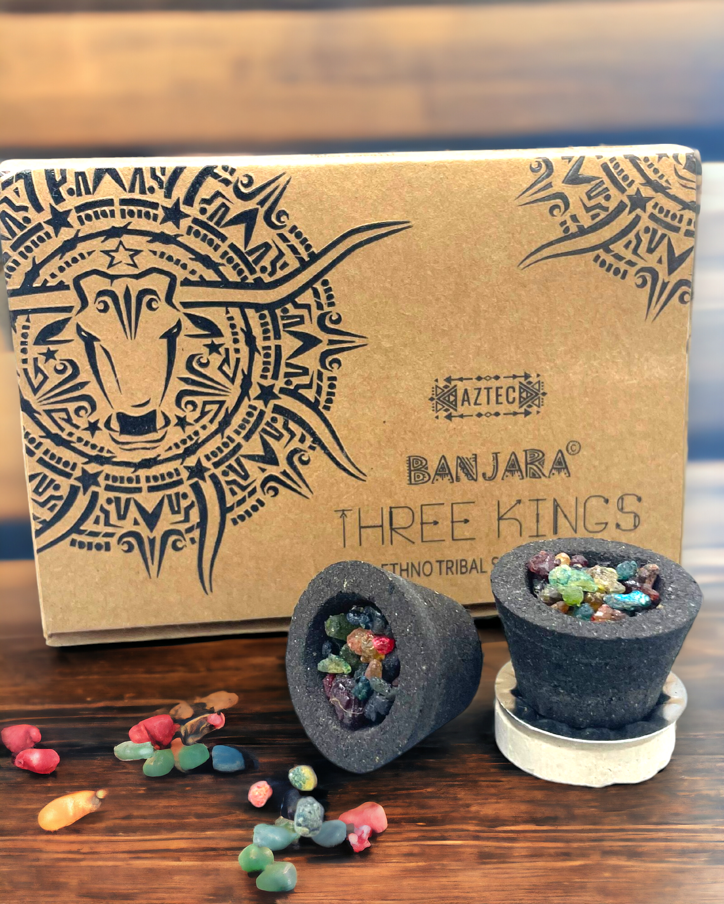 Banjara Ethno Tribal Smudge and Resin Incense Cups