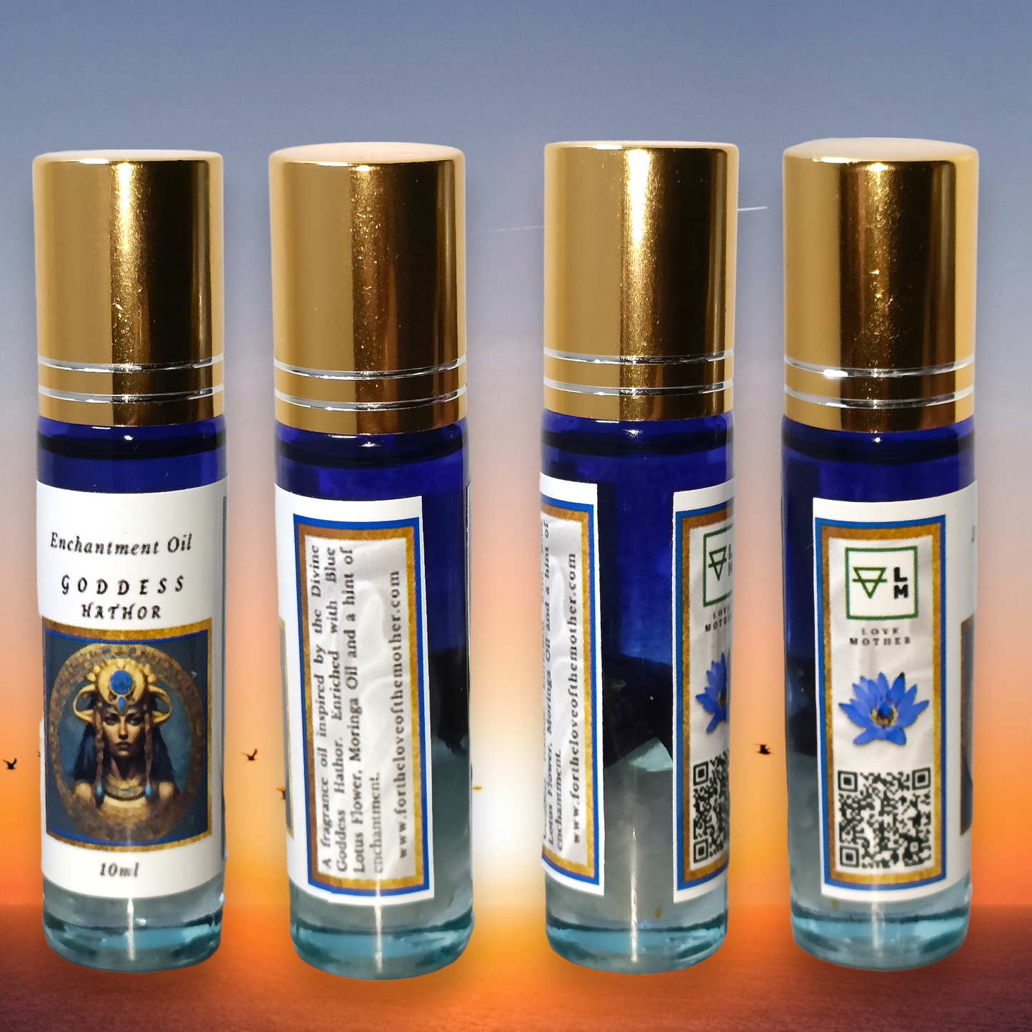 Hathor -  Blue Lotus Goddess Enchantment Oil 10ml