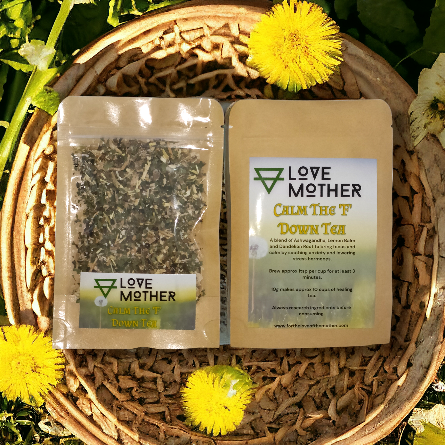 Calm The 'F' Down Herbal Tea Blend